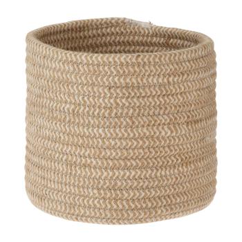 Preview: Cestini in cotone in set da 3, cestini portaoggetti