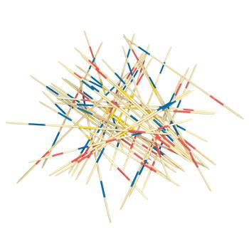 Preview: Mikado XL con 41 bastoncini di legno, gioco di abilità Mikado per tutta la famiglia, 50 cm