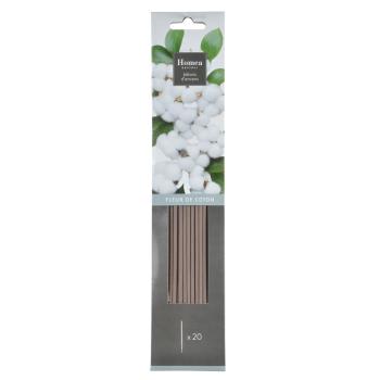 Preview: Set di 20 bastoncini d‘incenso, fragranza ambiente fiori di cotone, lunghezza 25,5 cm