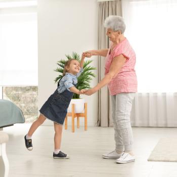 Preview: Portavaso in bambù, supporto per piante regolabile in larghezza, Ø 29,5-37,5 x 35,5 cm