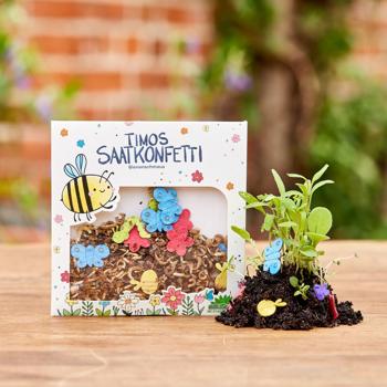 Preview: Confettis de graines colorés pour enfants et adultes, régal pour les abeilles