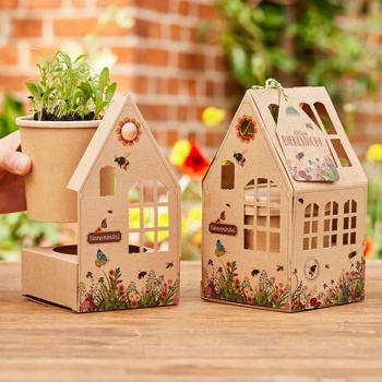 Preview: Wildflower Mini Greenhouse Bee Island