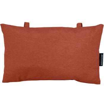 Preview: set of 2 universal head cushions for garden chairs and loungers, approx. 24 x 40 cm, terra, for maximum comfort & relaxation, stylish & durable