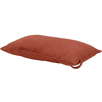 Preview: set of 4 universal head cushions for garden chairs and loungers, approx. 24 x 40 cm, terra, for maximum comfort & relaxation, stylish & durable