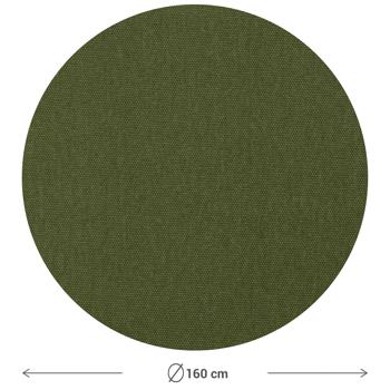 Preview: Nappe Moderne Ronde Madison® eco+ Line Ø 160 cm - Verte, Intérieur & Extérieur, Anti-UV, Déperlante - Fabriquée en Europe - Recyclée