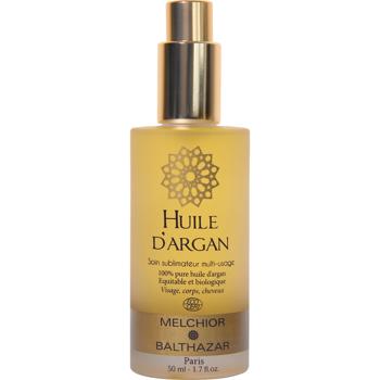 Preview: Olio di argan 100% biologico, 50 ml – olio capelli e viso puro, spremuto a freddo, dal Marocco – cosmetici naturali per pelle, capelli e unghie – vegano