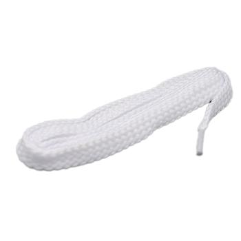 Preview: 2 pairs of sturdy shoe laces, flat, white, 90 cm
