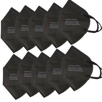 Preview: 20er-Set FFP2 Schutzmaske mit CE Europäischer Norm 149:2001 + A1:2009, schwarz