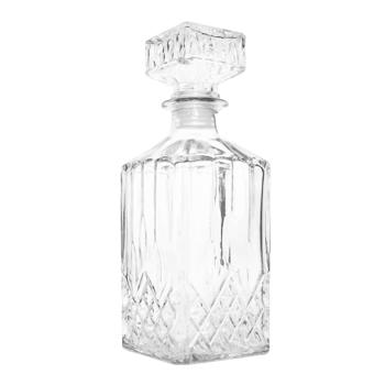 Preview: Set completo per whisky con taglio in cristallo: caraffa (900 ml) e 4 bicchieri (230 ml) - Set di bicchieri di alta qualità con coperchio, per gli amanti del whisky Preview: Set completo per whisky con taglio in cristallo: caraffa (900 ml) e 4 bicchieri (230 ml) - Set di bicchieri di alta qualità con coperchio, per gli amanti del whisky