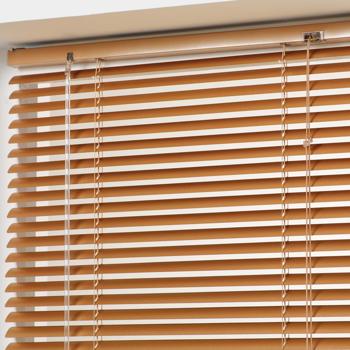 Preview: Blind aluminum, with cord & reversible rod, copper 90 x 180 cm