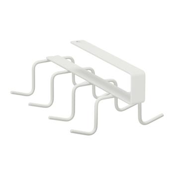 Metal cabinet insert to hang, with 8 hooks, 6,5 x 10 x 18 cm