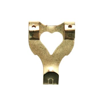 Preview: 39-teiliges Haken Set für Bilderrahmen - vielseitige Aufhänger mit Nägeln aus Metall - zur sicheren Befestigung von Spiegel, Fotos, Wandschmuck