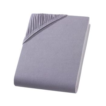 Preview: Drap-housse de qualité en jersey pour lit d‘enfant, 100% coton, gris, 60 x 120 - 70 x 140 cm
