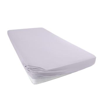 Preview: Drap-housse de qualité en jersey pour lit d‘enfant, 100% coton, argenté, 60 x 120 - 70 x 140 cm