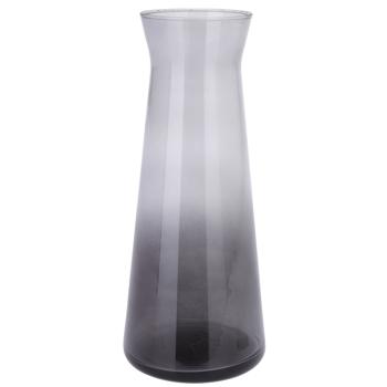 Decanter with gradient color, modern wine carafe, black, 1145 ml