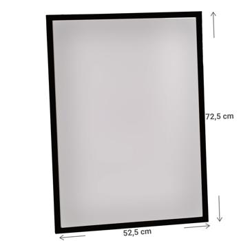 Preview: Picture frame, black, 52.5 x 72.5 cm
