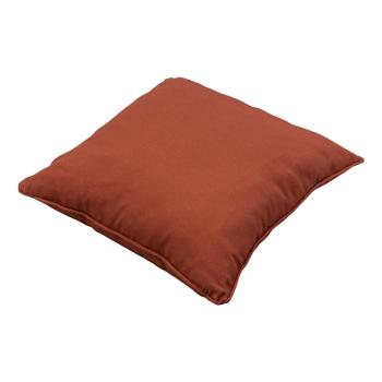 Preview: Coussin décoratif d’extérieur Terra Cotta - Confortable & résistant UV pour jardin balcon terrasse - 45x45x10 cm - Matières recyclées