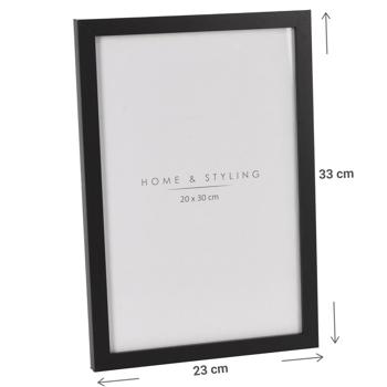 Preview: Cornice per foto, nera, 23 x 33,5 cm