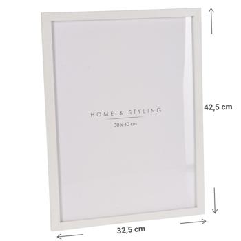 Preview: Cornice, bianca, 32,5 x 42,5 cm