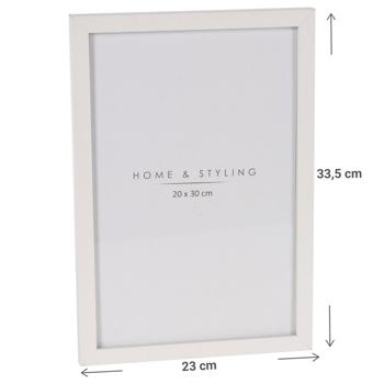 Preview: Cornice, bianca, 23 x 33,5 cm