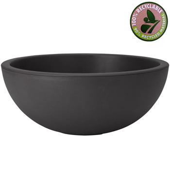 Preview: set of 2 plant bowls, anthracite, flower pot, Ø 40 cm