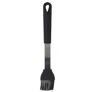 Silicone brush for cooking, baking or grilling, pastry brush, 26 cm