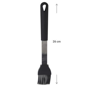 Preview: Silicone brush for cooking, baking or grilling, pastry brush, 26 cm