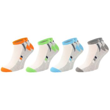 Preview: Sneaker Socks 4-Pack Cotton Mix, Unisex, Soft sports socks, multicolor, 43-46