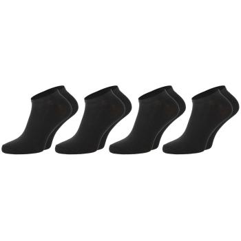 Preview: Sneaker socks black, 4-pack, cotton blend, short socks, 35-38