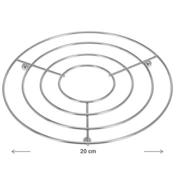 Preview: Dessous de plat, rond, grillagé, Ø 20 cm