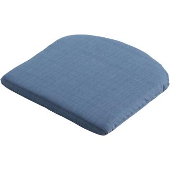 Preview: 4er-Set Stuhlkissen 46x48 cm Kobalt-Blau - Bequeme Sitzkissen für Esszimmer & Gartenstühle - 4,5 cm Dicke - UV-Schutz - Mit Befestigungsbändern - SG-20 Füllung