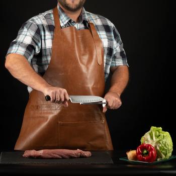 Preview: Grembiule di alta qualità in vera pelle, pelle di bufalo, grembiule da barbecue, 70 x 90 cm Preview: Grembiule di alta qualità in vera pelle, pelle di bufalo, grembiule da barbecue, 70 x 90 cm