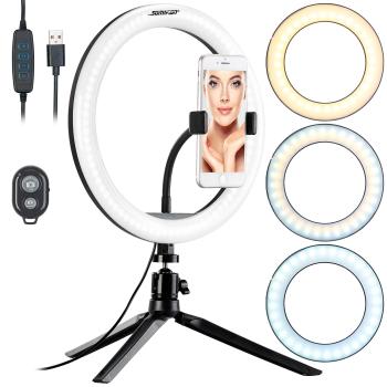 Preview: Professional LED ring light, Ø 10