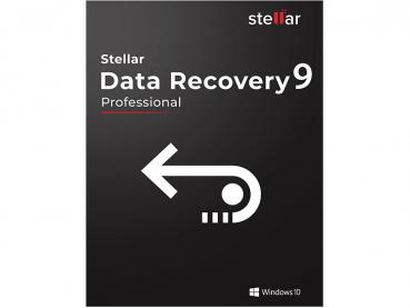 Preview: Stellar Data Recovery 9 Professional - Datenrettungssoftware für PC - 1 Jahres-Lizenz - Rettet gelöschte & beschädigte Dateien, Partitionen