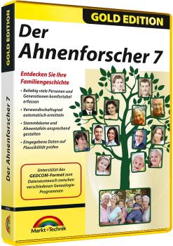 Preview: Ahnenforschungs-Suite 2023 - Familiengeschichte erforschen & Stammbaum erstellen - Ahnenforscher 7, Ghome, Familienbuch 6.0 - Windows 7/8/10, Netzwerk