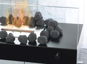 Preview: Pietre di decorazione per stufe a bioetanolo, nero