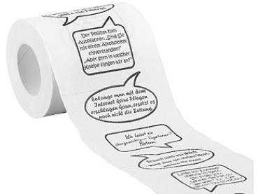Preview: set of 4 toilet papers 