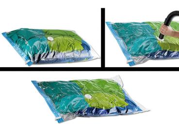 Preview: Lot de 3 sacs à linge sous vide et étanches - Grand format