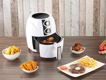 Preview: Multi-Heissluft-Fritteuse zum fettarmen Frittieren, 1.400 W, 2,8 l