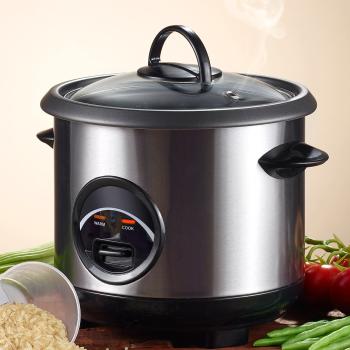 Preview: Cuociriso in acciaio inox con funzione automatica di mantenimento in caldo, 0,6 litri