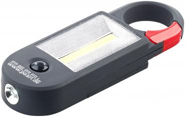 Preview: Lampe de travail LED COB AL-325 4W Pearl - Lampe de poche magnétique et mousqueton - Éclairage ultra-lumineux 250/70 lm - Autonomie 12h