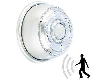 Preview: Luce LED per interni ed esterni con sensore PIR e supporto magnetico, IP44, 100 lm