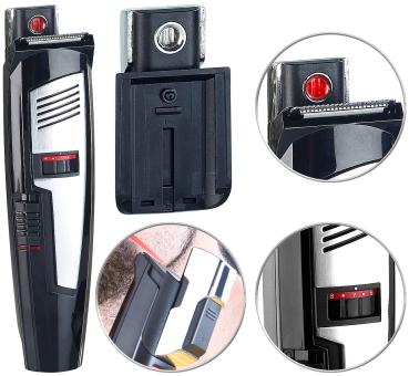 Preview: 2in1-Präzisions-Akku-Bartschneider mit Laser-Guide, 20 Schnittlängen Preview: 2in1-Präzisions-Akku-Bartschneider mit Laser-Guide, 20 Schnittlängen