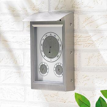 Preview: Aussenwetterstation mit Hygrro- und Barometeranzeige Preview: Aussenwetterstation mit Hygrro- und Barometeranzeige