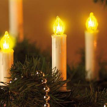 Preview: Catena luminosa a LED per albero di Natale con 20 candele, 3 watt