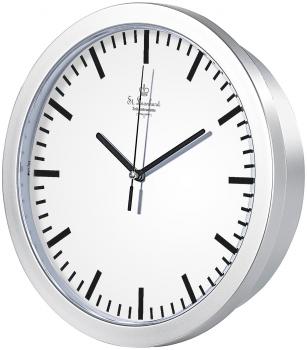 Preview: Wanduhr mit Geheimfach - Wandsafe & Geldversteck, Quarz-Uhrwerk - Ø 25x7cm - Sicherer Aufbewahrungsort für Wertsachen, unauffällig & klassisch