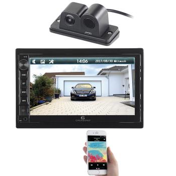Preview: Autoradio 2 DIN tactile CAS-4445.bt avec caméra de recul compatible