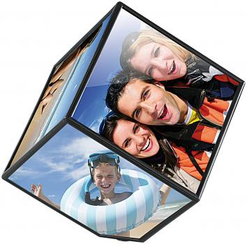 Preview: Cadre photo cubique rotatif