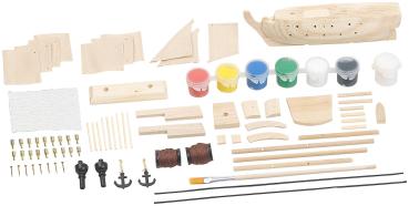 Preview: 70-piece ship kit flagship made of wood