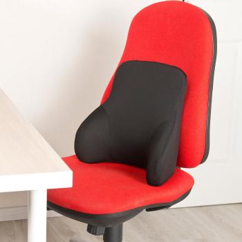 Preview: Coussin dorsal ergonomique Newgen Medicals - Mousse à mémoire de forme - Soulage le dos, lombaire, colonne - Bureau, voiture - 45x41x12 cm